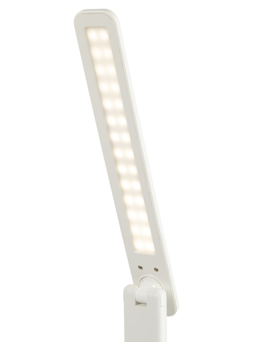 настольная лампа эра nled-526-10w-w