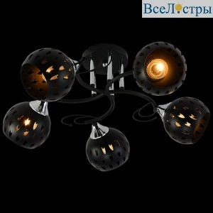 Люстра на штанге Reluce 01314-0.3-05 BK+CR
