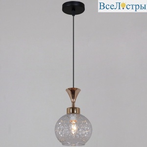 Подвесной светильник Reluce 10080-0.9-01 BK+FG