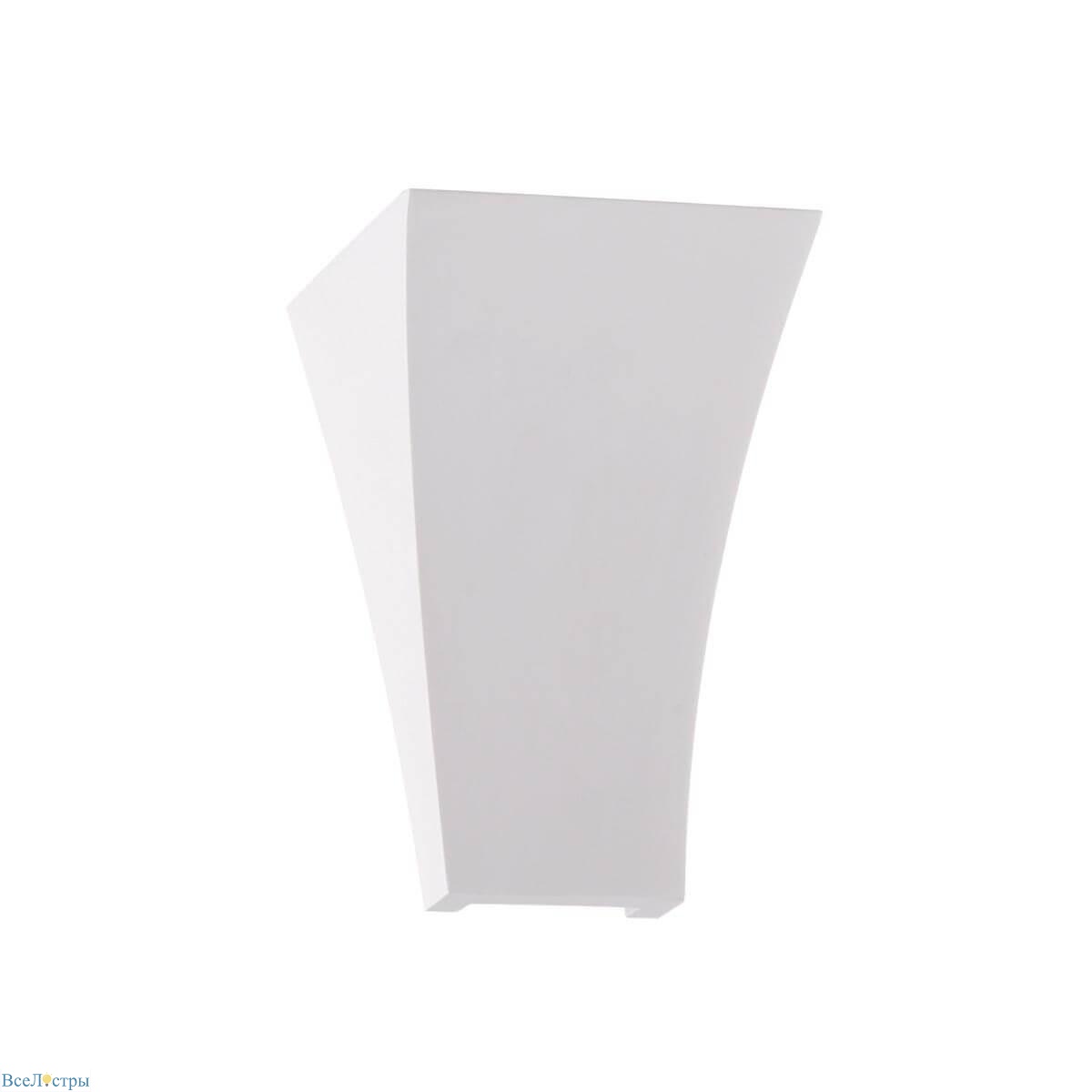 накладной светильник odeon light gips 3882/1w