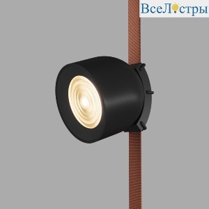 Трековый однофазный светильник Denkirs Belty Spot DK5541-BK