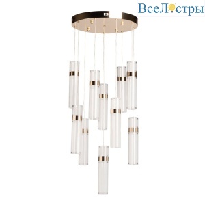 Каскадная люстра De Markt Конти 488013010