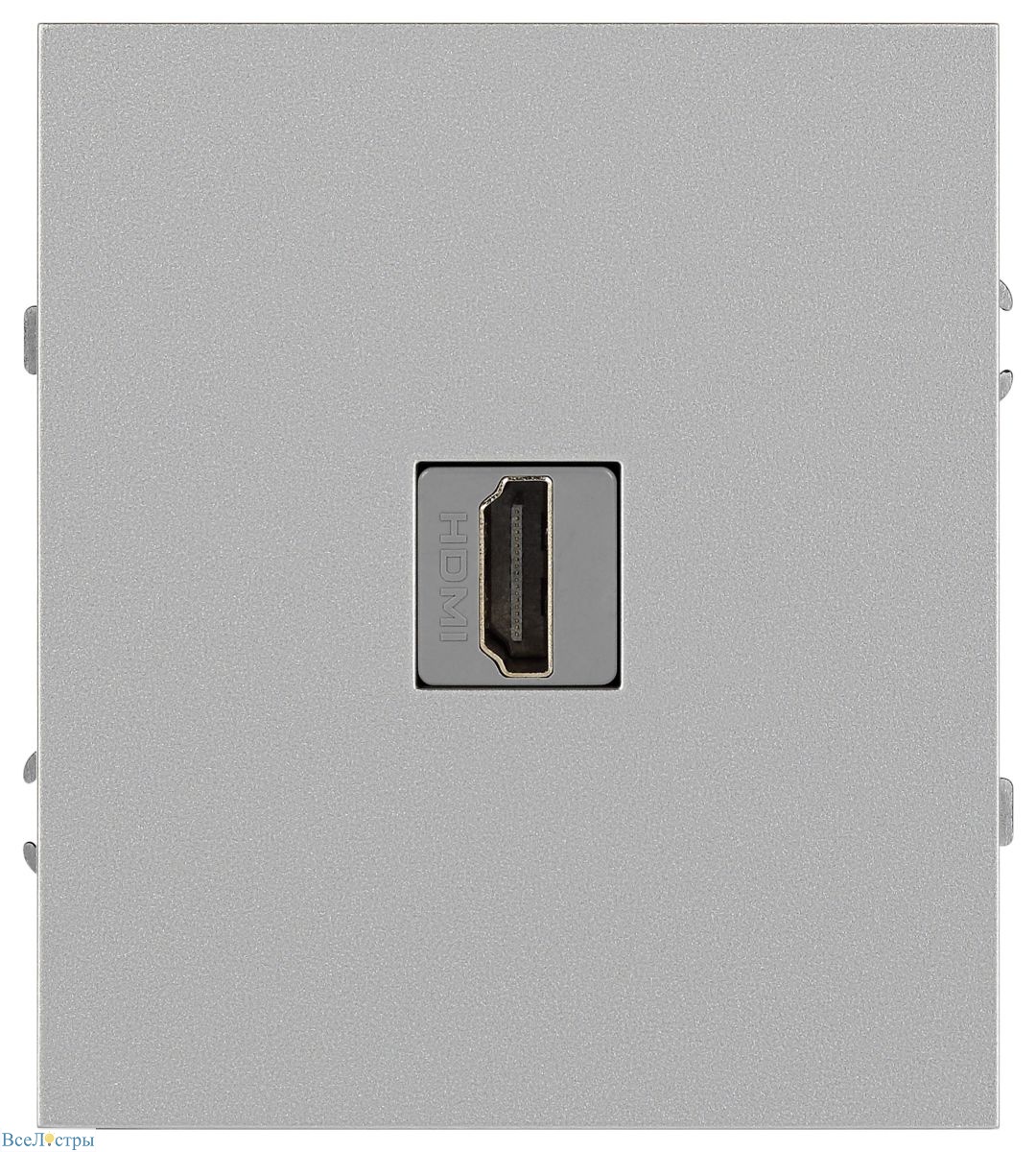 розетка эра arktik 16-3114-03 hdmi алюминий б0070506