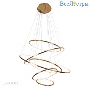 Подвесная люстра iLedex Axis XT04-D1200 GD