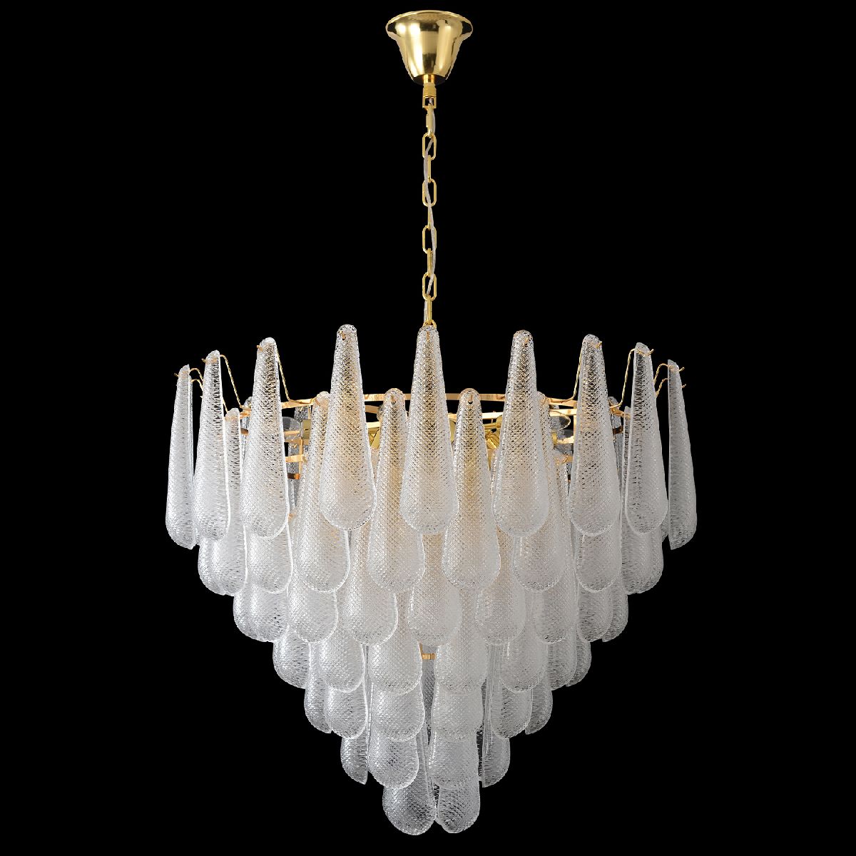 подвесная люстра crystal lux fontain sp18 gold
