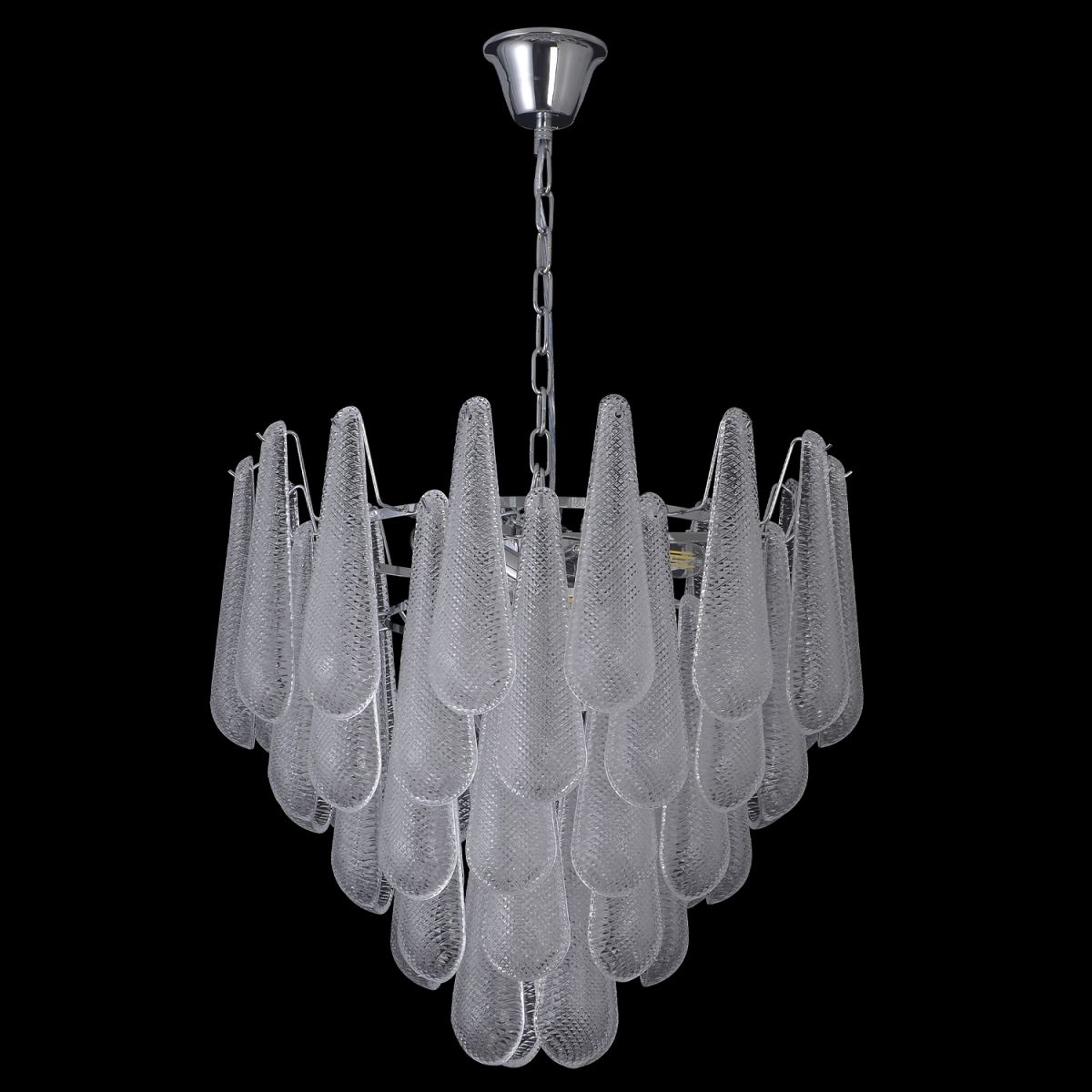 подвесная люстра crystal lux fontain sp10 chrome