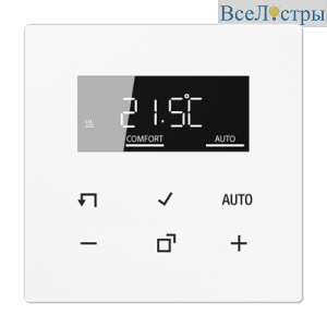 Дисплей для контроллера комнатной температуры Jung LS1790DWW