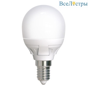 Лампа светодиодная Uniel LED-G45 7W/6500K/E14/FR PLP01WH UL-00011018