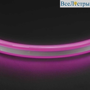Гибкий неон Lightstar 9,6W/m 120LED/m фиолетовый 50M 430108