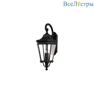 Уличный настенный светильник Feiss Cotswold lane FE-COTSLN2-L-BK