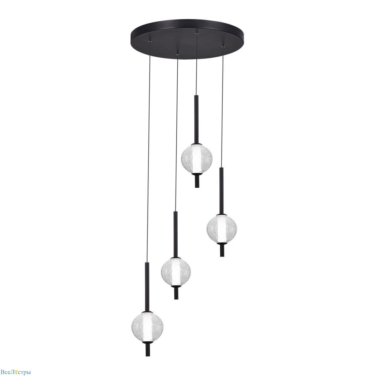 подвесная светодиодная люстра st luce peek sl6120.403.04