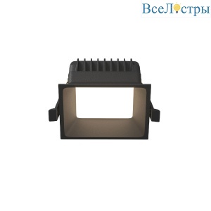 Встраиваемый светильник Maytoni Okno DL056-8W3-4-6K-B