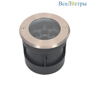 Ландшафтный светильник Arlight LTD-DAFNA-GROUND-R130-11W Warm3000 (SL, 35 deg, 230V) (IP67 Металл) 061191