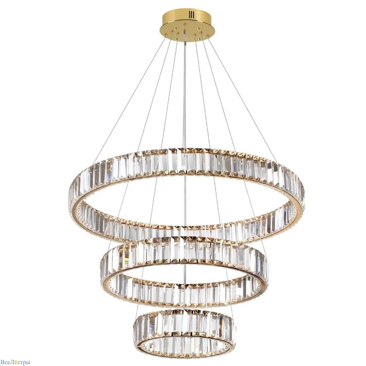 подвесной светодиодный светильник odeon light vekia 5015/88l