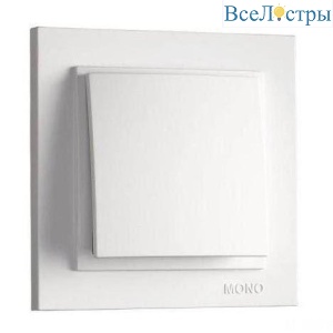 Выключатель Mono Electric Despina/ Larissa одноклавишный слоновая кость 500-000125-100