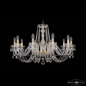 Подвесная люстра Bohemia Ivele Crystal 1402/10/300 G