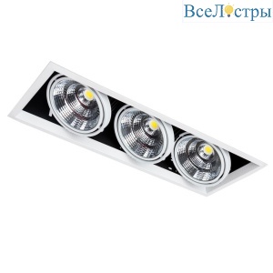 Встраиваемый светодиодный светильник Arte Lamp Merga A8450PL-3WH