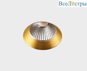 Встраиваемый светильник Italline IT02-028 gold 3000K