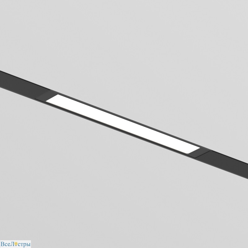 трековый однофазный светильник denkirs simple linear dk8203-bk