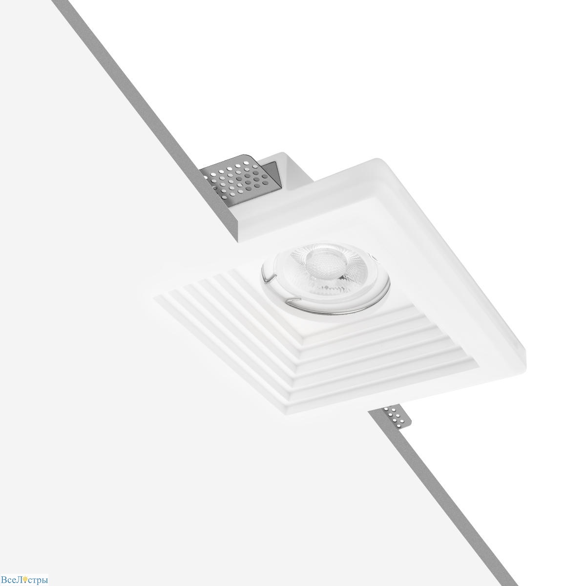 встраиваемый гипсовый светильник loft it ghost 10356b