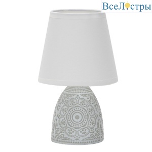 Настольная лампа Uniel UML-B301 E14 LIGHT GREY UL-00010751