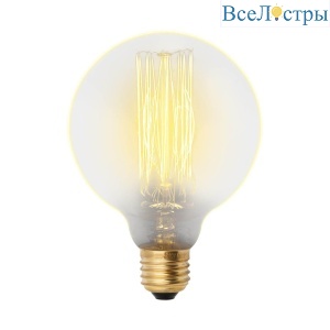 Лампа накаливания Uniel E27 60W золотистый IL-V-G80-60/GOLDEN/E27 VW01 UL-00000478