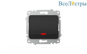 Выключатель с подсветкой ELBI Jazz 607-014800-201