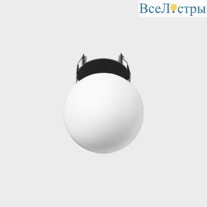 Встраиваемый светодиодный светильник Italline IT08-8026 black 3000K