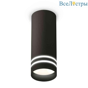 Комплект накладного светильника Ambrella light Techno Spot XS7443013 SBK/FR черный песок/белый матовый (C7443, N7142)