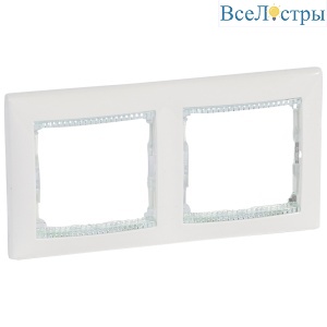 Рамка двухместная Legrand Valena Classic 694244