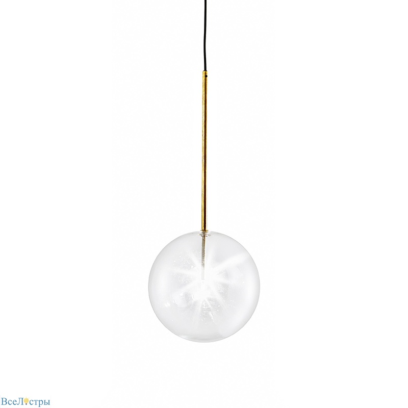 подвесной светильник delight collection ball sola 9217p/d150 gold