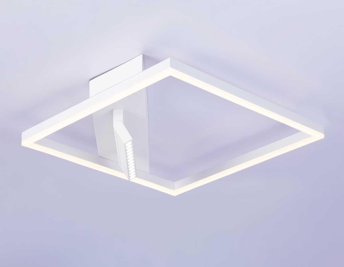 потолочный светодиодный светильник ambrella light comfort linetech fl51463