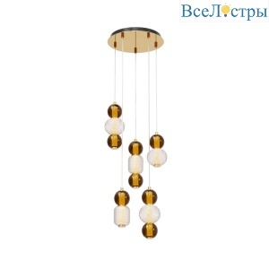 Подвесная светодиодная люстра Maytoni Drop MOD273PL-L80G3K