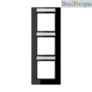 Рамка трехместная Jung AC583BFSW