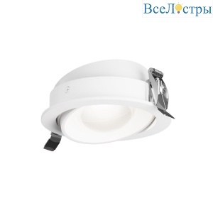 Встраиваемый светильник Maytoni Lens DL105-12W4K-W