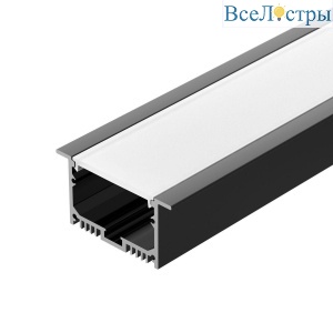 Профиль с рассеивателем Arlight SL-Line62-F-2500 Black+Opal 036307