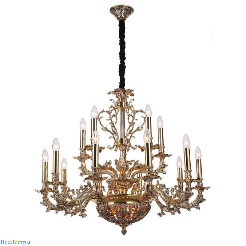 подвесная люстра lucia tucci firenze 1780.15.3 antique gold