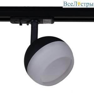 Трековый однофазный светильник Reluce 53008-9.3-001CT GX53 BK
