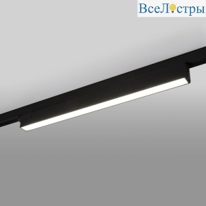 Трековый светильник Elektrostandard X-Line черный матовый 4690389161568