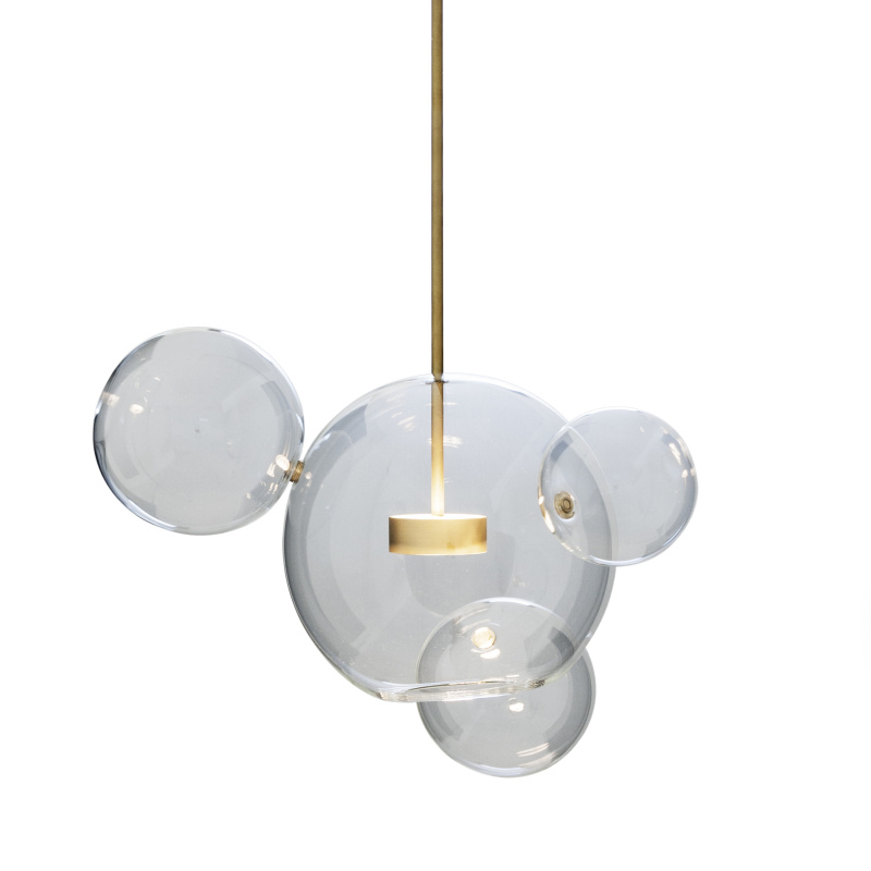 подвесной светильник delight collection bubbles kg0943p-1 gold