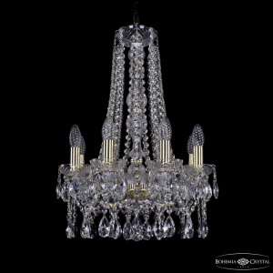 Подвесная люстра Bohemia Ivele Crystal 1413/8/141/h-59 G