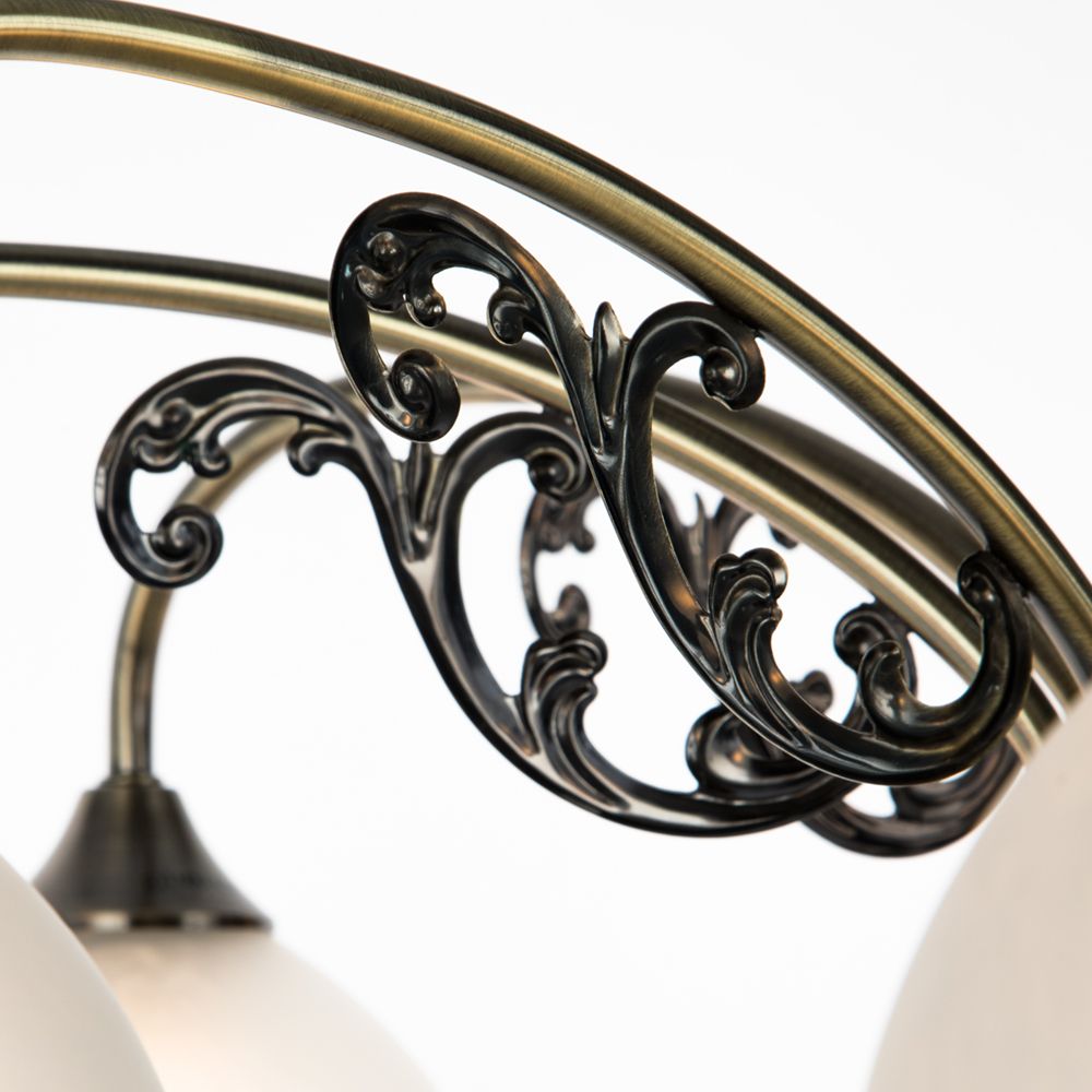 потолочная люстра arte lamp spica a3037pl-8ab