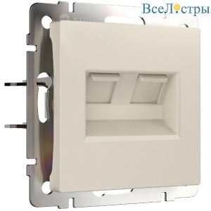 Розетка двойная Ethernet RJ-45 Werkel 4690389192289 W1181162 a062429
