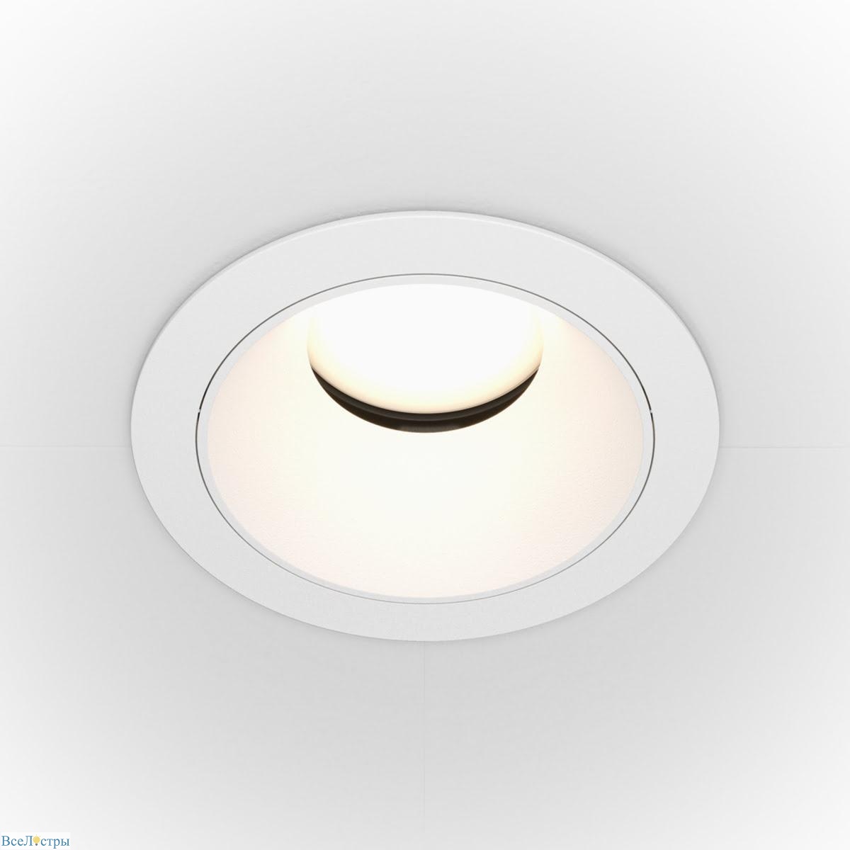 встраиваемый светильник maytoni technical share dl051-u-1w