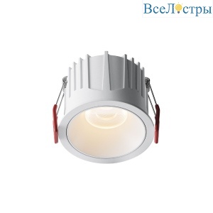 Встраиваемый светильник Maytoni Alfa LED DL043-01-15W3K-RD-W-1