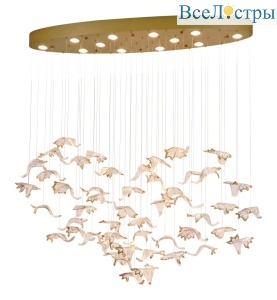 Подвесная люстра Stilfort Мэджик Лайн 2203/05/12PL