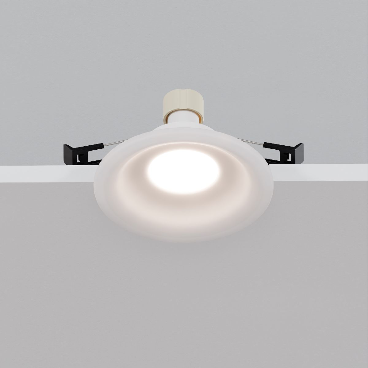 встраиваемый светильник maytoni spark dl097-gu10-w
