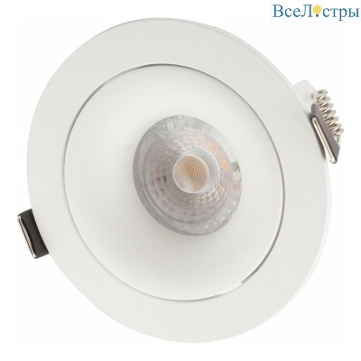 Встраиваемый светильник Denkirs Roto DK2120-WH
