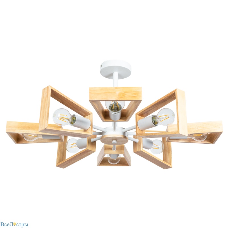 люстра на штанге arte lamp brussels a8030pl-8wh