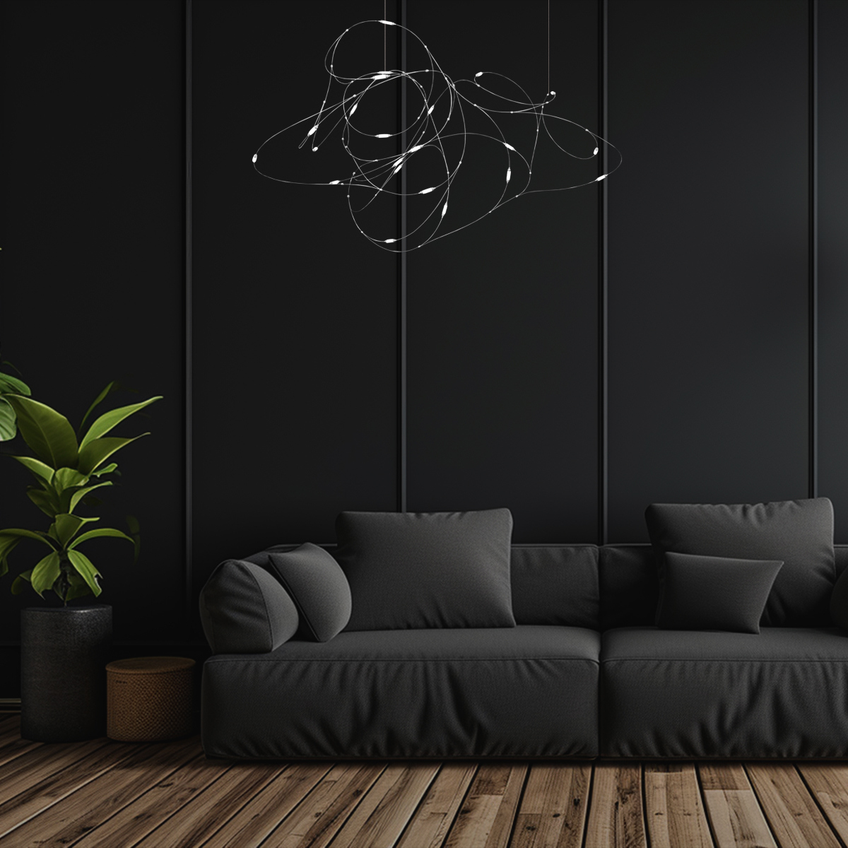 подвесной светильник loft it flock of light 10309/31 cr